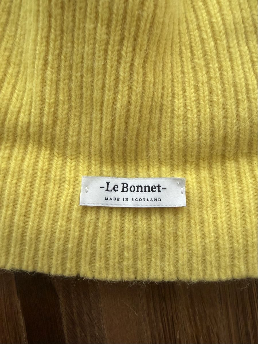 Hüte, Mützen & Caps: LE BONNET - yellow beanie / made in UK – Gebraucht aus Zürich von Anil_sag 1