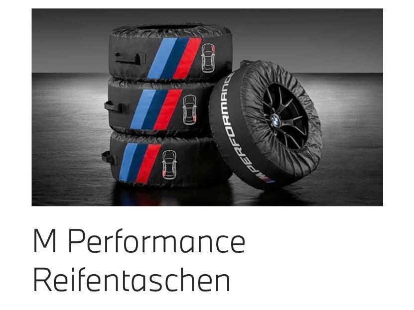 BMW MPerformance Reifentaschen