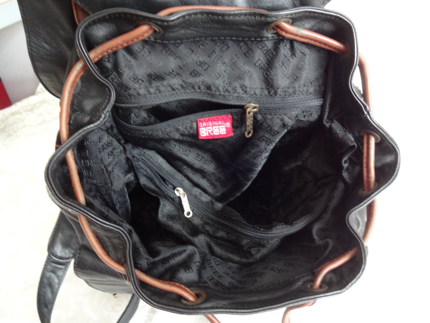 Bree Zaini: Orig. ""B R E E"" Echtleder Rucksack – Usato da Frauenfeld venduto da Jahy 5