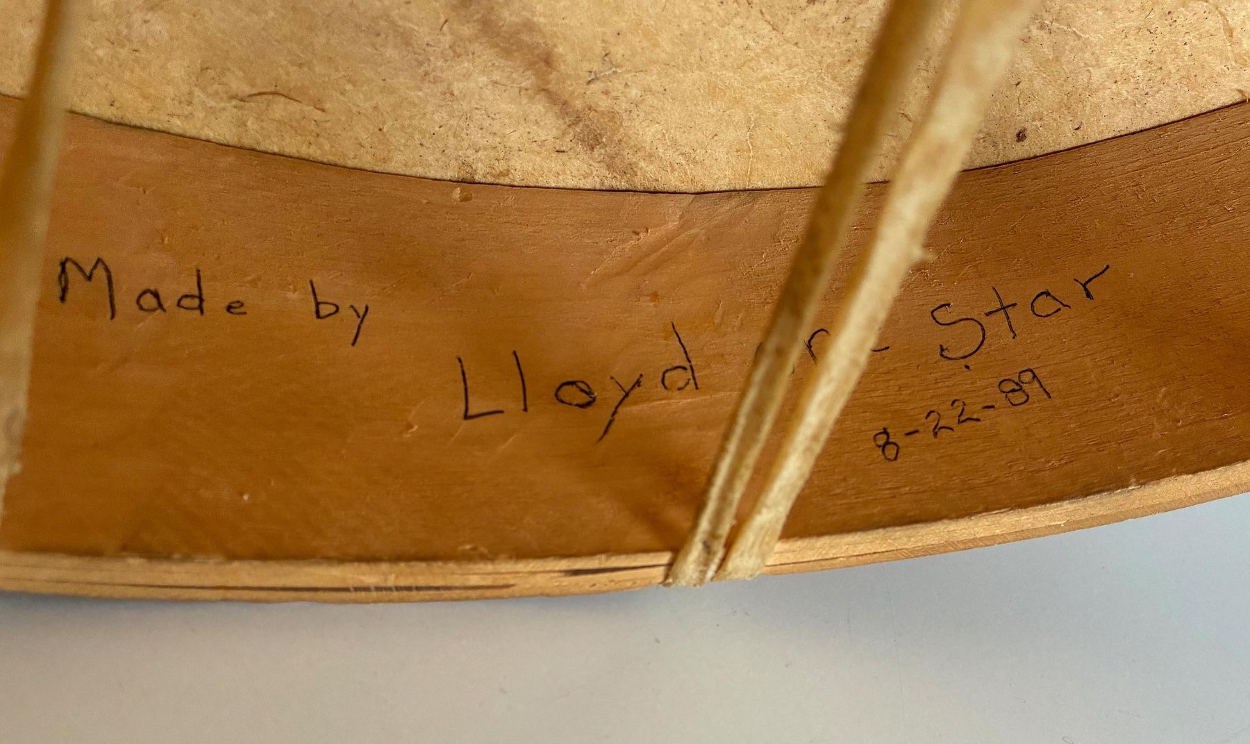 Musikinstrumente: Lakota/Mandan Indianer Trommel – Gebraucht aus Bäretswil von robsonantik 6