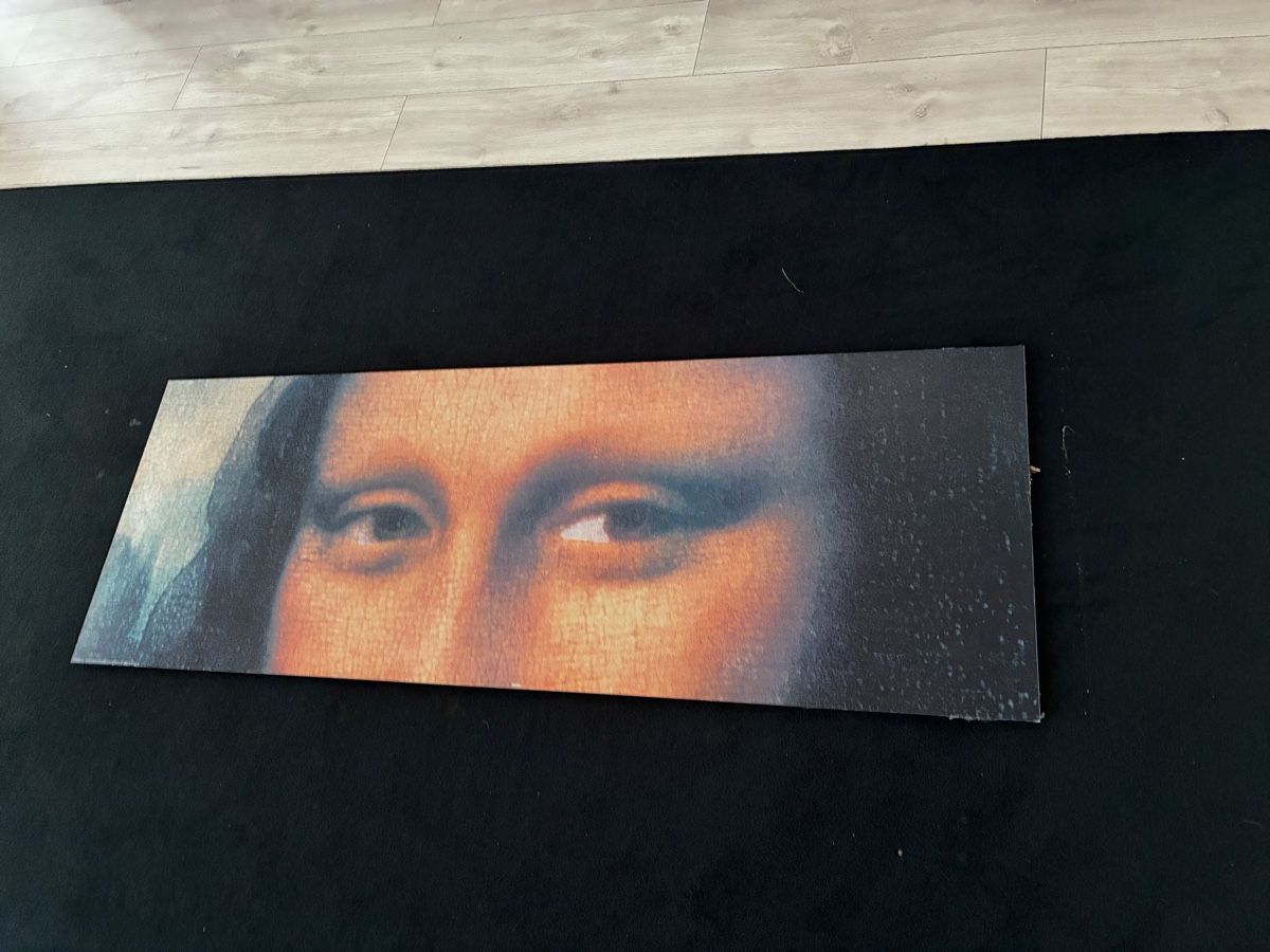 Gemälde: Deko Mona Lisa Querformat riesig – Neu (gemäss Beschreibung) aus Uerikon von Zahlenmeisterei 1