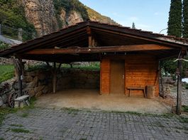 Carport Unterstand  Dachziegel