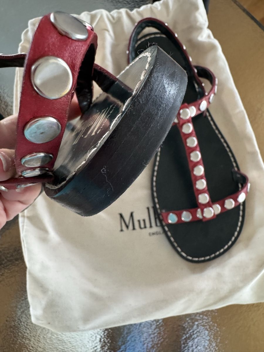 Mulberry Scarpe da donna: Mulberry Sandalen mit Nieten – Usato da Schöftland venduto da Guccigirl 2
