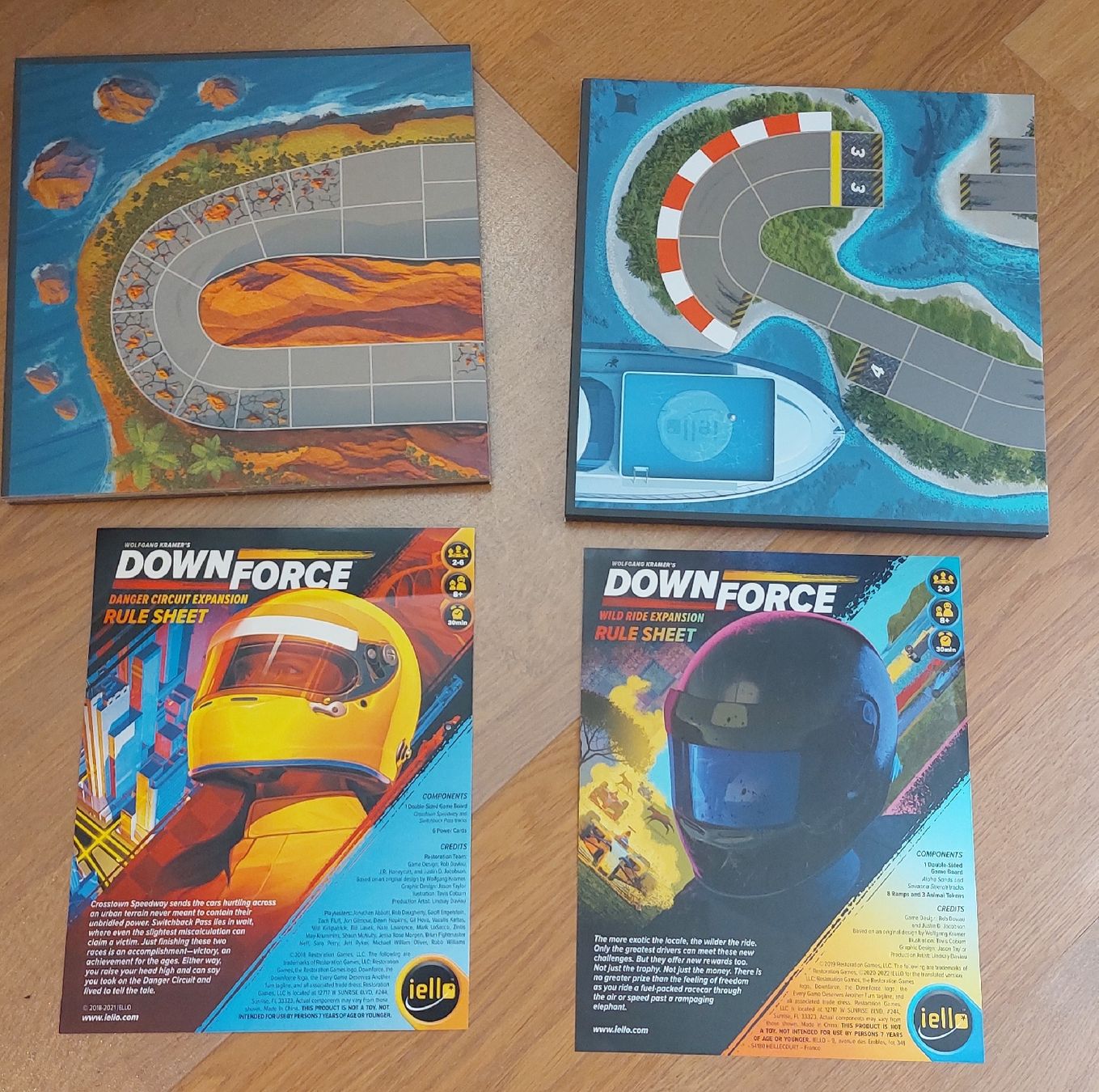 Giochi: Brettspiel Downforce mit 2 Erweiterungen – Usato da Bülach venduto da herwigc 1