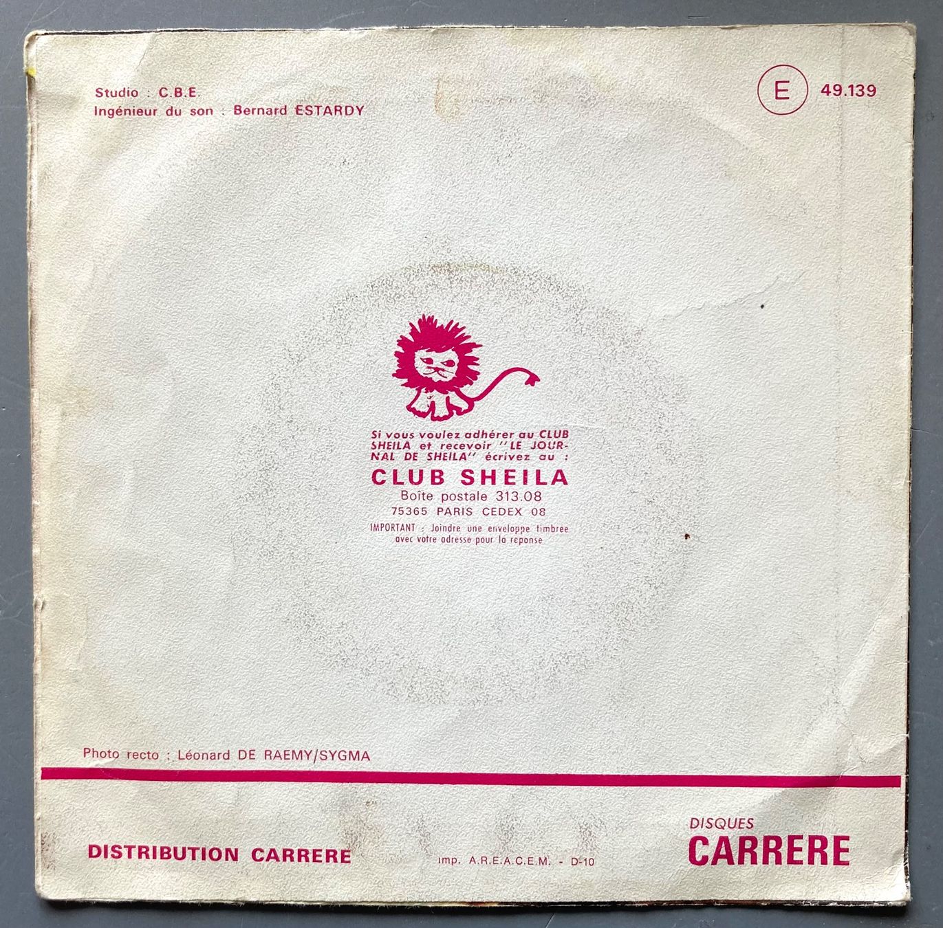 Dischi in vinile: SHEILA - QUEL TEMPERAMENT DE FEU – Usato da Poliez-Pittet venduto da Newtown-Records 1