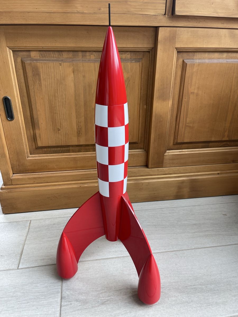 Figuren: Fusée lunaire originale Tintin  Aroutcheff 67 cm – Neu (gemäss Beschreibung) aus Thonex von mbl_99zp 2