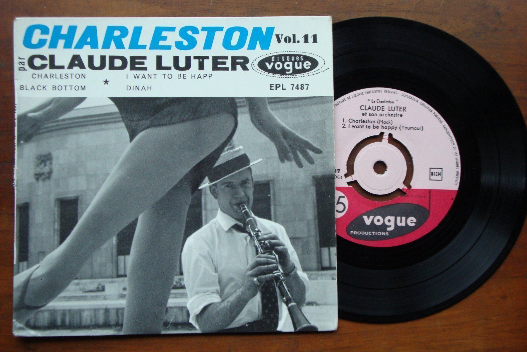 Dischi in vinile: CLAUDE LUTER - CHARLESTON - OLDIES JAZZ – Usato da Bern venduto da Uli_10_11