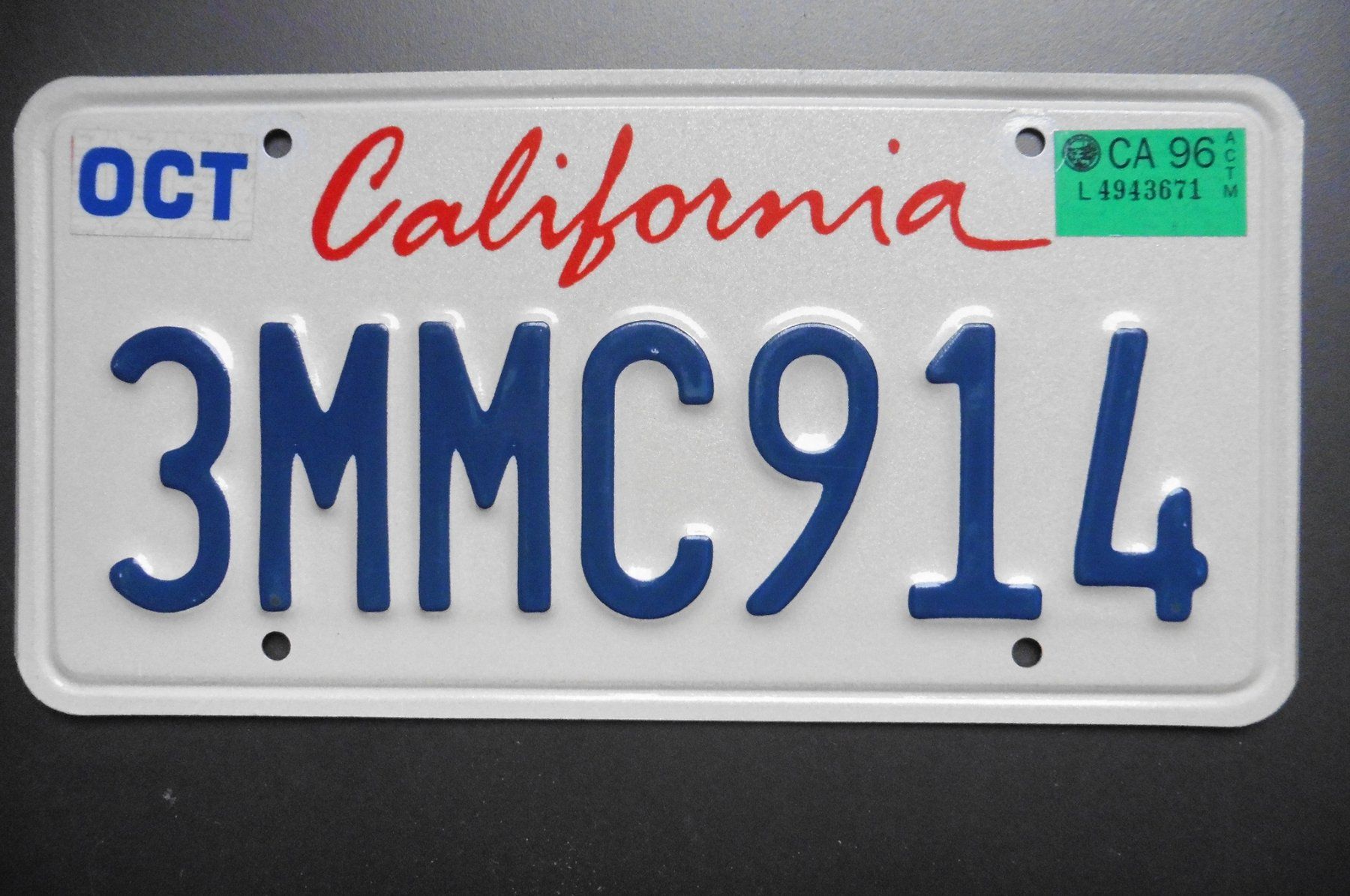 Insegne: USA Autoschild California – Usato da Embrach venduto da Ramo44