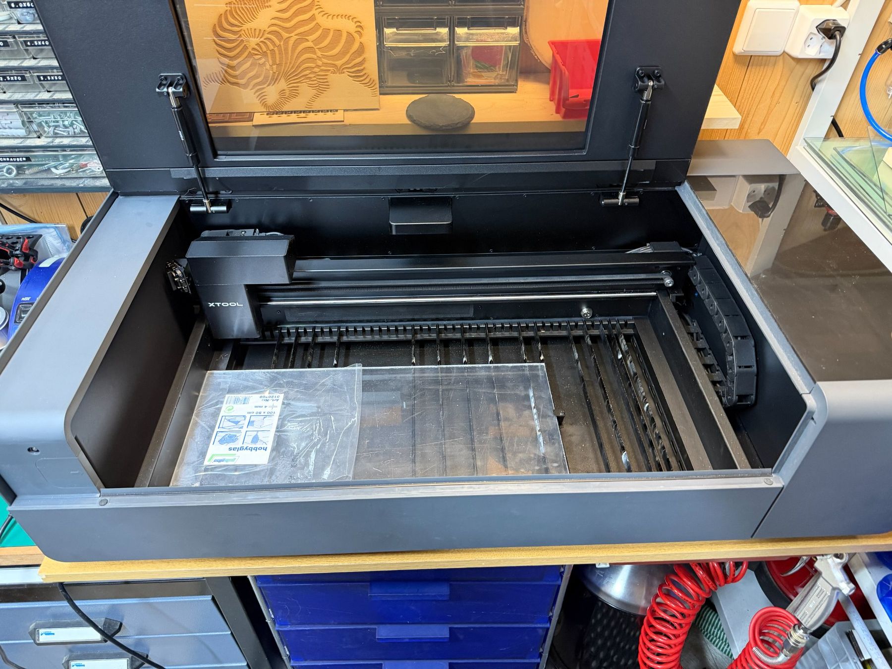 XTool Tutte le macchine: xTool P2S 55W Desktop CO2 Laser 3 Monate alt – Nuovo (secondo la descrizione) da Habkern venduto da intra88 1