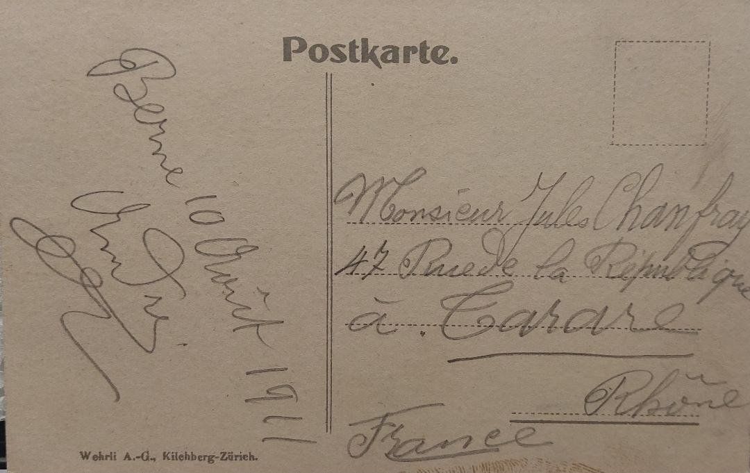 Cartoline postali: BERN - Bärenbrunnen und Zeitglockenturm – Usato da Delémont venduto da Domdom1 1