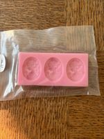 Silikonform Kameen Motiv rosa neu und unbenutzt
