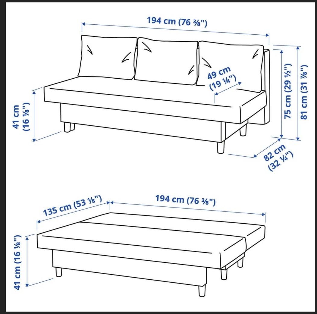 Ikea Sofas: Sofa bed – Gebraucht aus Basel von IriClgr 2