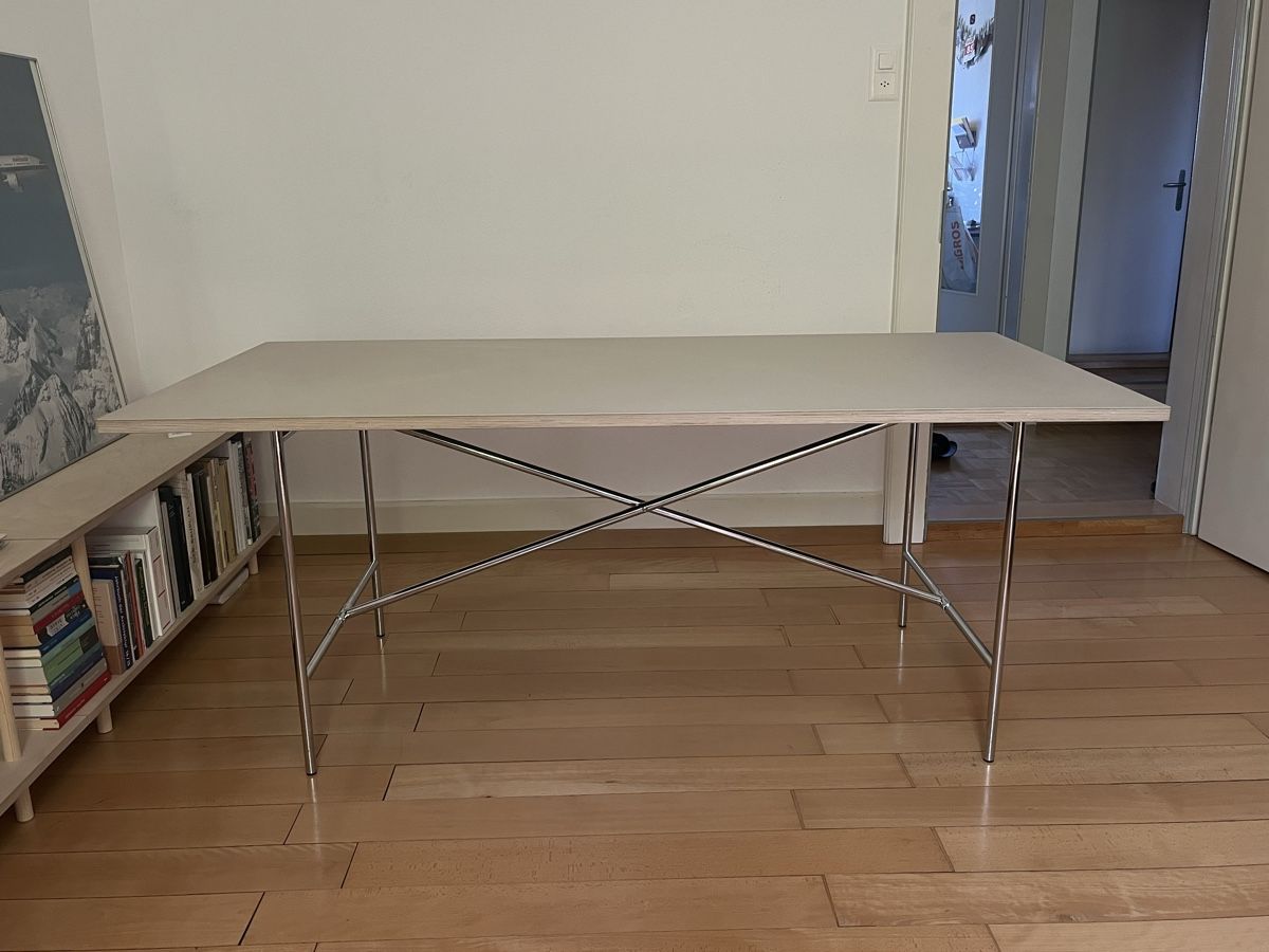 Tische: Eiermann – Faustlinoleum: Ess / Bürotisch – Gebraucht aus Zürich von joric96