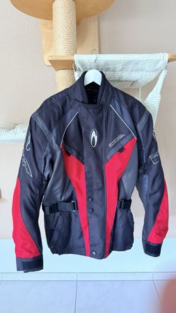 Richa Motorradjacke Grösse L schwarz/rot guter Zustand
