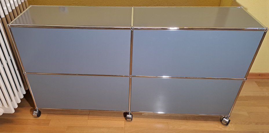 USM Regale: Schönes USM Haller Highboard in mittelgrau – Gebraucht aus Winterthur von altrade 3