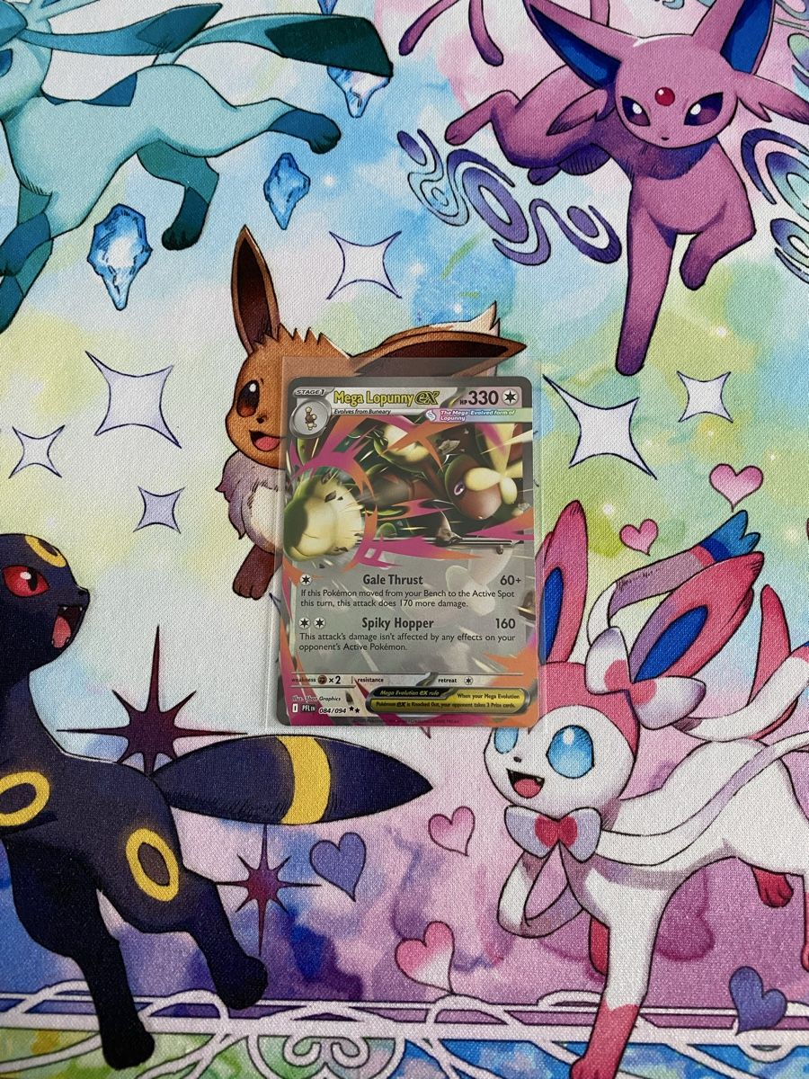 Pokémon Carte collezionabili: Pokemon Mega Lopunny ex 084/094 PFL – Usato da Grindelwald venduto da TSG-G-Town