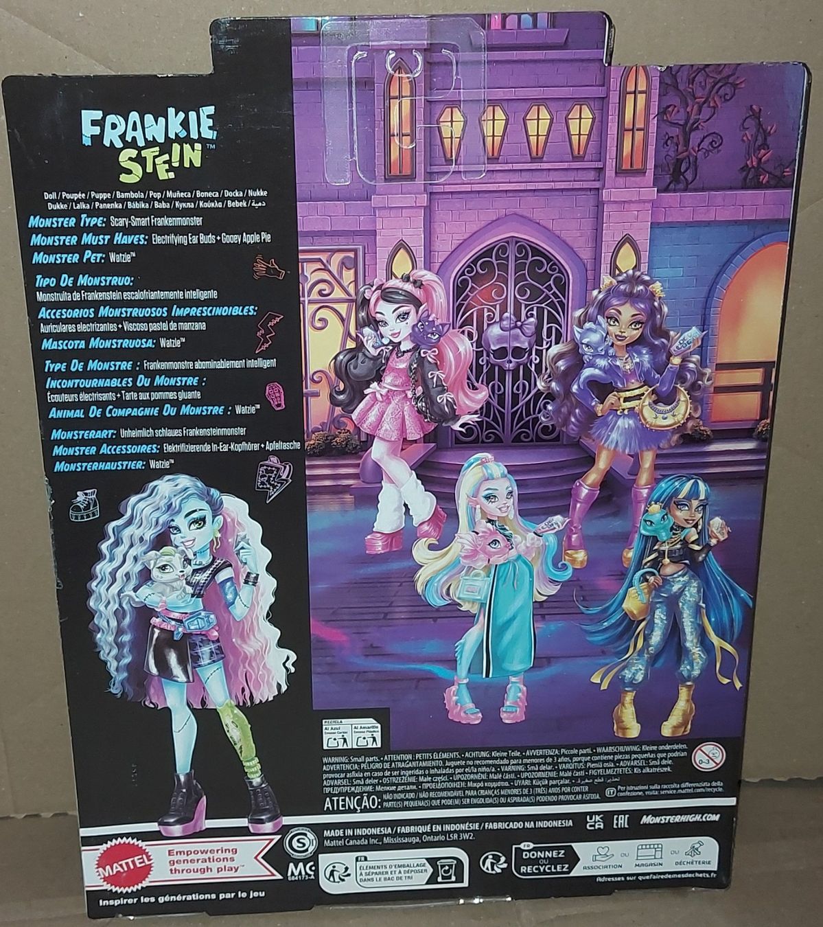Bambole: Poupée Monster High:FRANKIE STEIN,2025,Neuve – Nuovo e nell'imballaggio originale da Ecublens VD venduto da Magic_Island 5