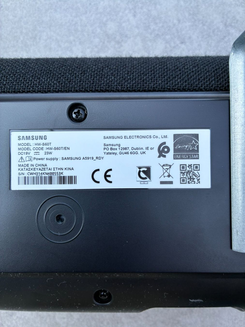 Samsung Haut-parleurs: SAMSUNG Soundbar HW-S60T – D'occasion à Luzern par WerLu 4