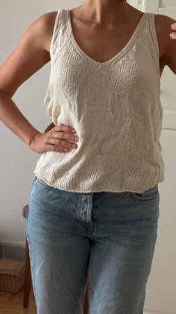 Stricktop Gr. M creme von Ayen