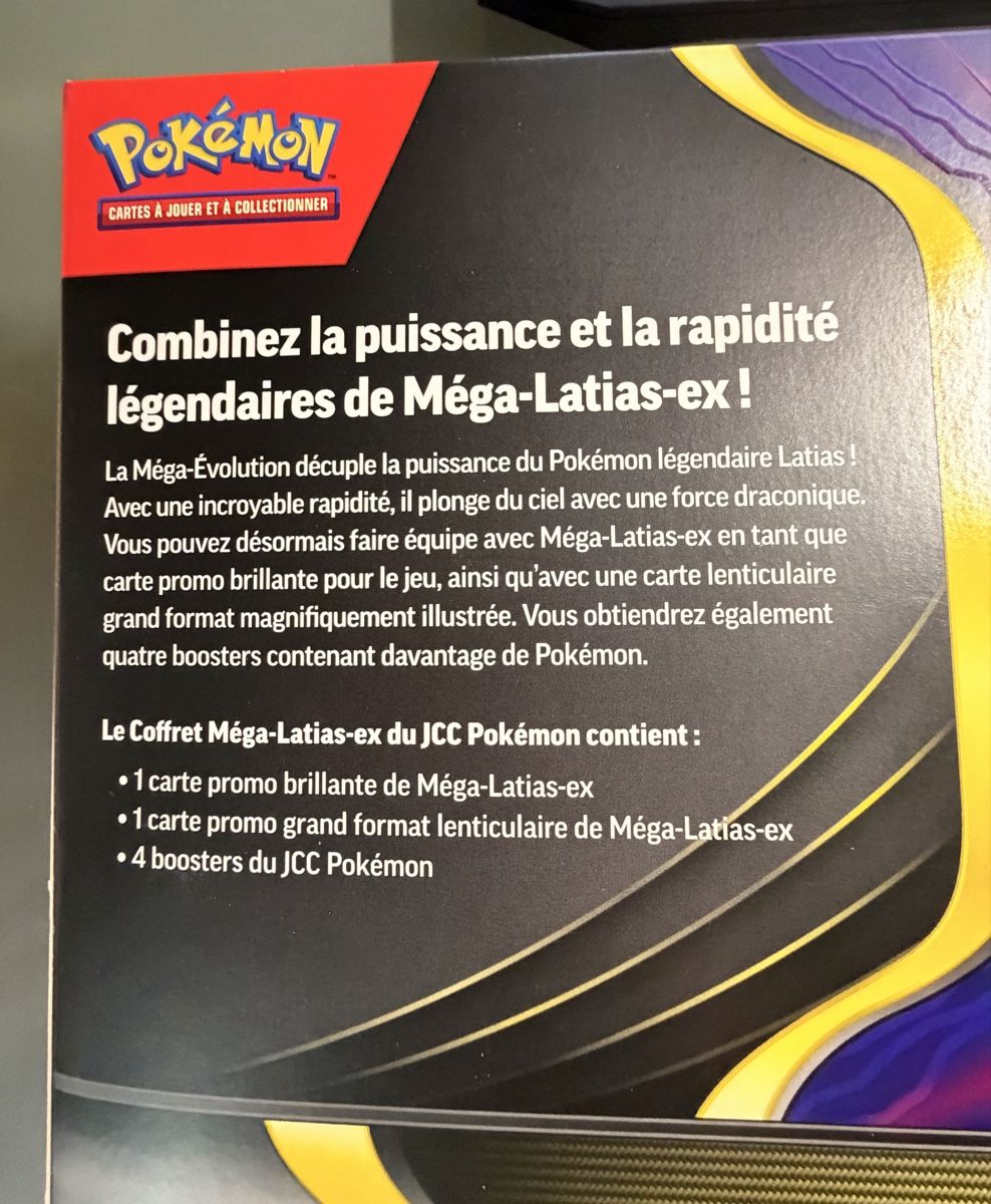 Pokémon Sammelbilder & Trading cards: Pokémon Méga -Latias EX Méga Évolution FR – Neu (gemäss Beschreibung) aus Morges von geo_rk69 2