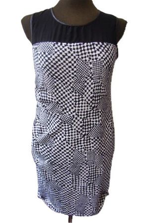 Gr. 40/42 BREAL Retrolook stretch Kleid  s.Masse Vichymuster
