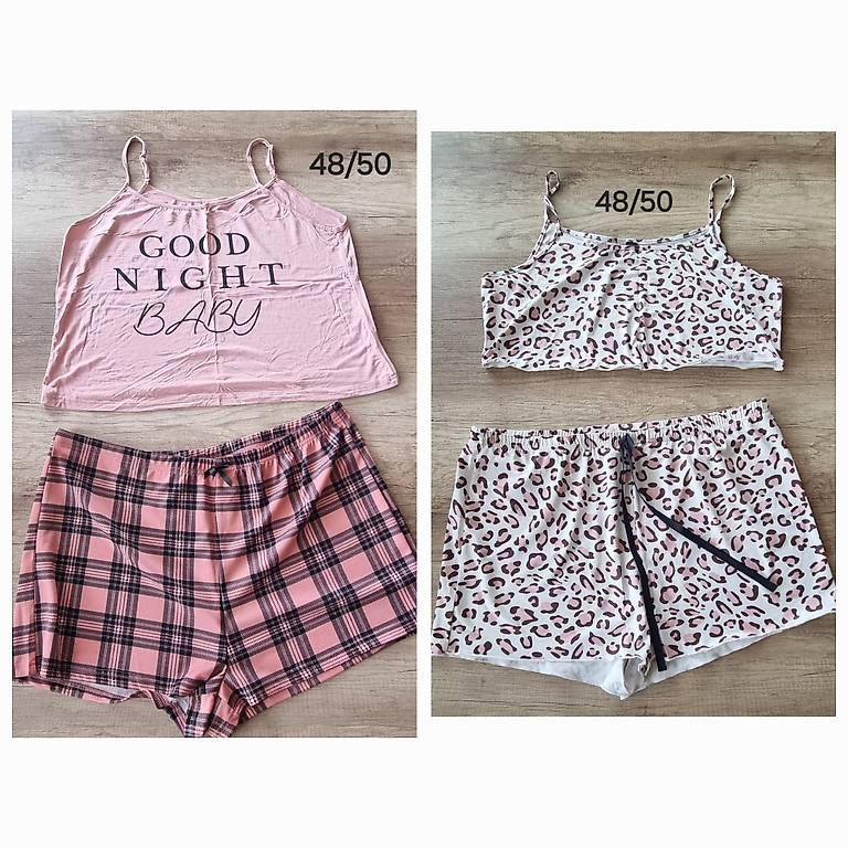 Négligés & Pyjamas: Pyjama kurz 48/50, 4 sets – D'occasion à St. Gallen par reb_955g