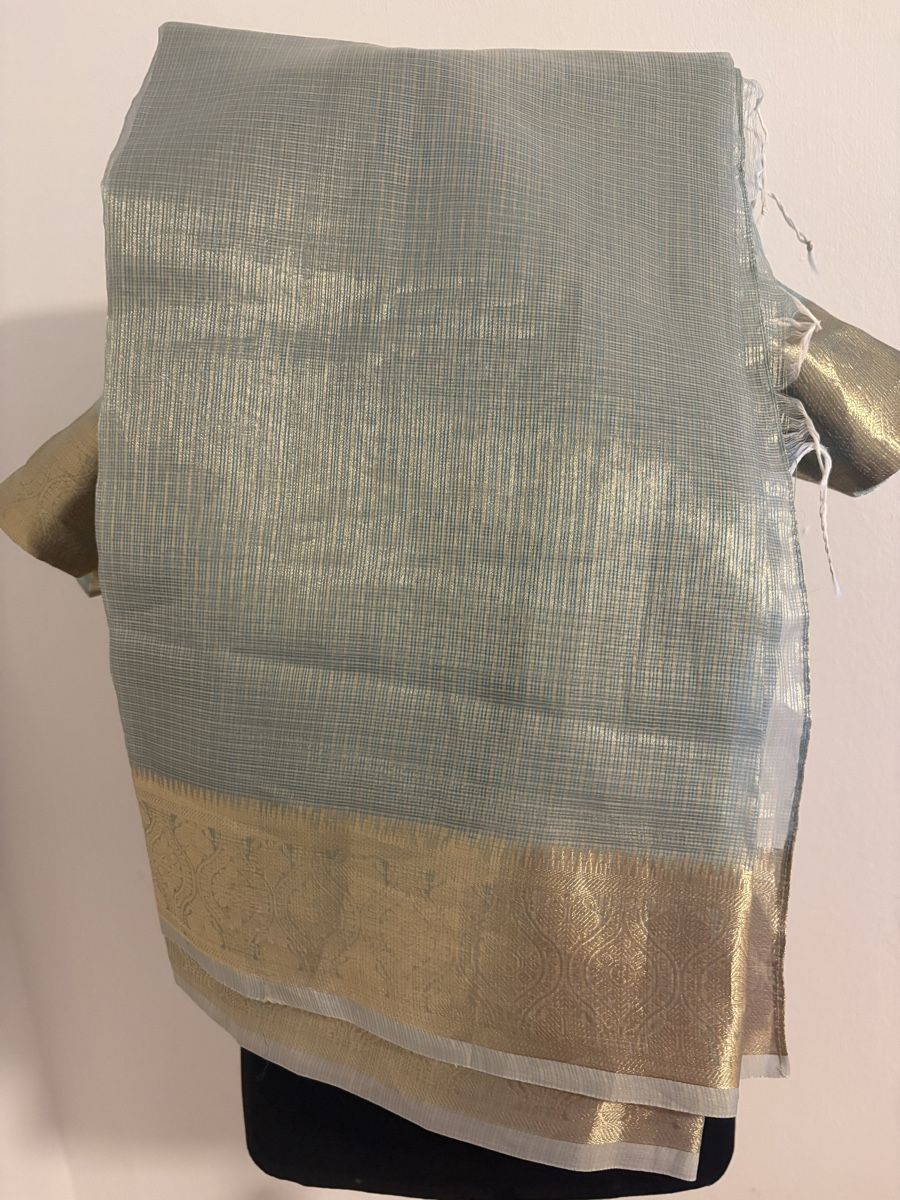 Robes: Indisches Saree ca 5 m  mit Bluse – Neuf (Voir description) à Bösingen par ash_jnn8