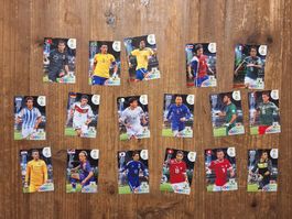 Carte Calcio Sticker Mondiali 2014 set parzialea