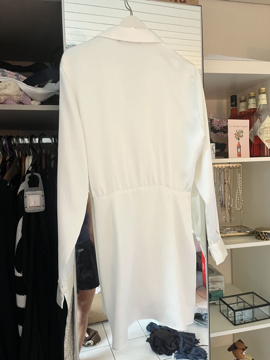 Zara Kleider: Zara Kleid weiss, neu – Neu (gemäss Beschreibung) aus Frick von Lipstik 4