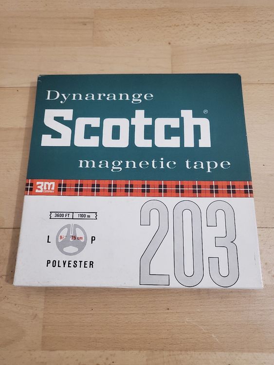 SCOTCH DP224 DYNARANGE HI-FI REVOX AMPEX MAXELL NUOVO SIGILLATO FR1 40886