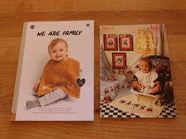 2 Büchlein vom RicoDesign Verlag mit Kreuzstichmustern