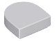Lego Light Bluish Gray Tile, Round 1 x 1 Half Circle 18Stück