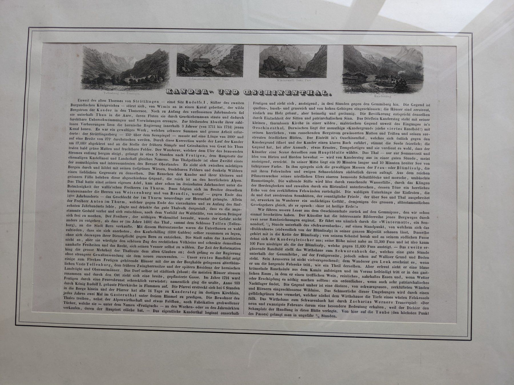 Poster & Bilder: Kander und Oeschinenthal – Gebraucht aus Kandersteg von alfi30 4