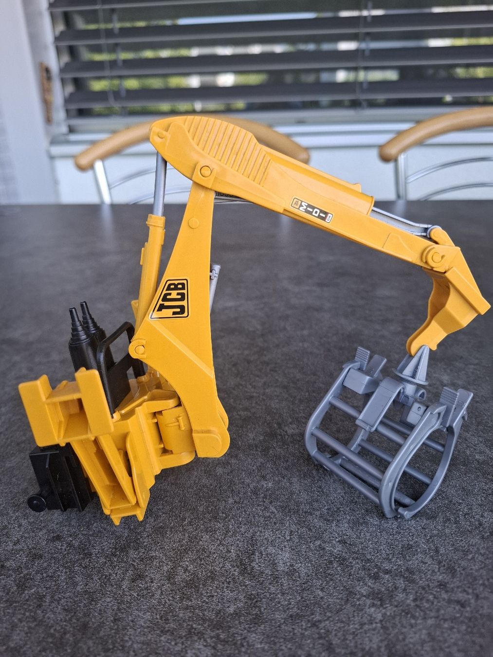 Bruder Jouets: Bruder JCB Heckkran – D'occasion à Heimberg par Suesigu
