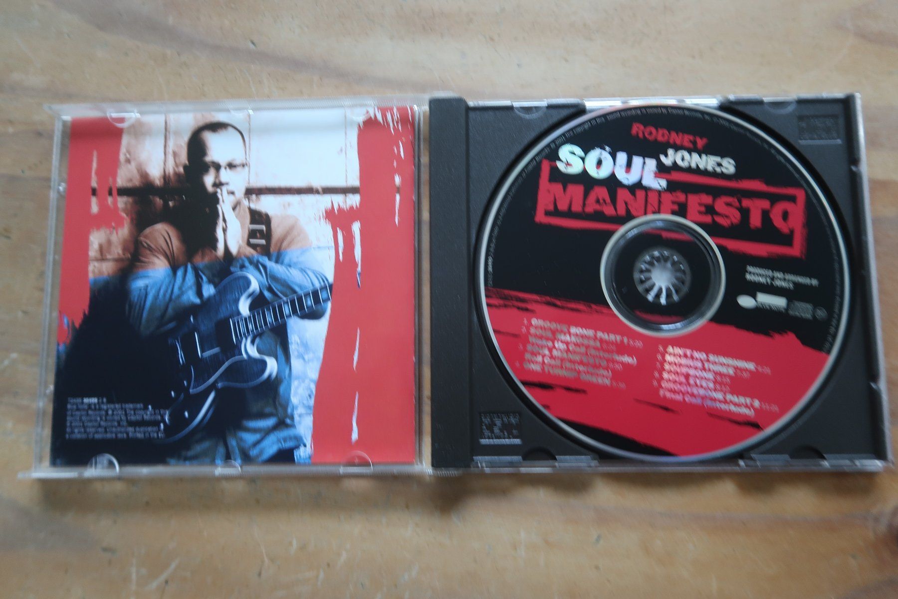 CD: RODNEY JONES - SOUL MANIFESTO - CD – Usato da Basel venduto da Patiscat 3