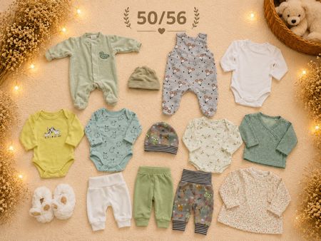 Babykleider Set Grösse 50/56, Frühling Sommer, Top!