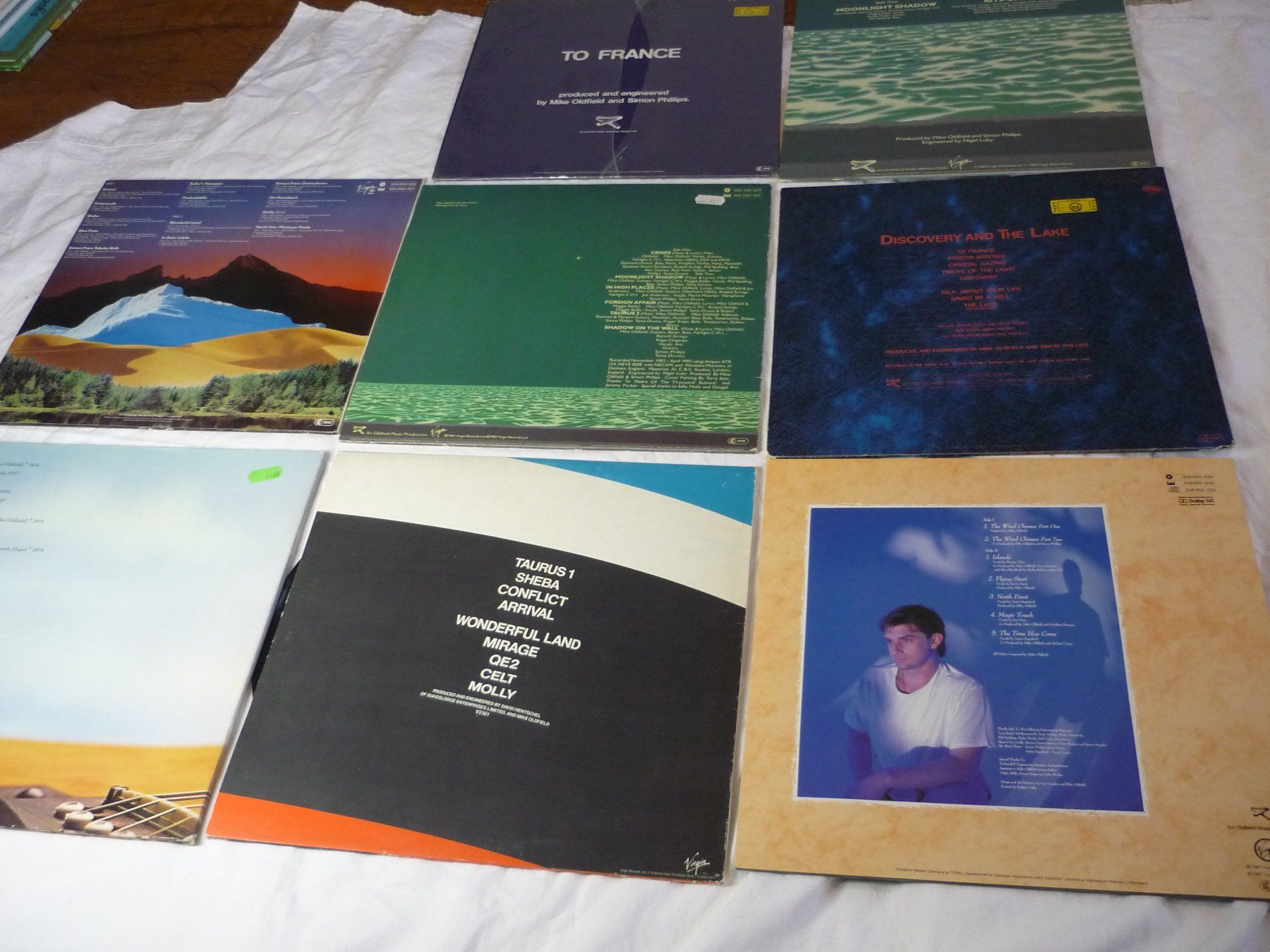 Dischi in vinile: 8x 12" Schallplatten - Mike Oldfield   - Top Sammlung – Usato da Beringen venduto da zzRegal 1
