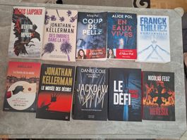 Divers livrés Thrillers/Suspens
