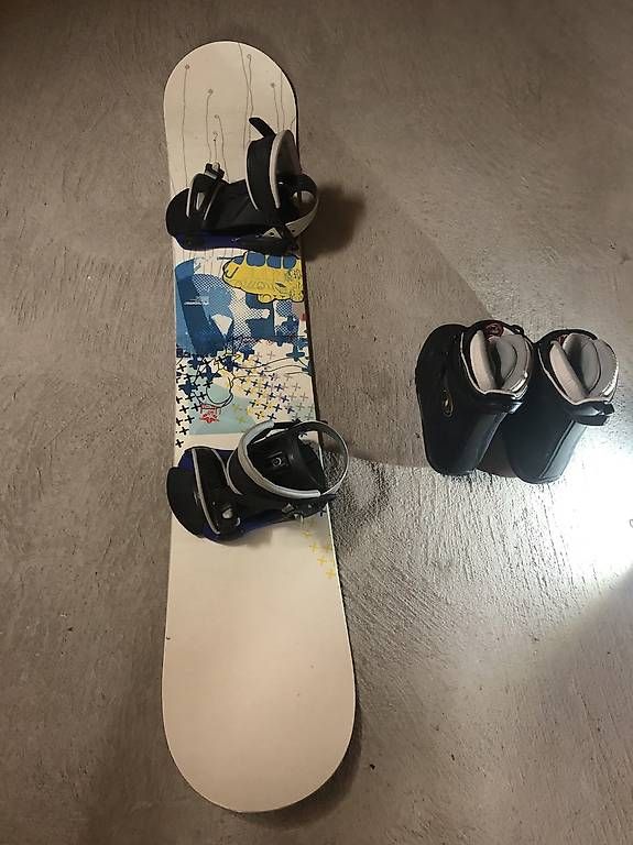 Board: Snowboard und Snowboardschuhe – Usato da Berg TG venduto da nolliev1