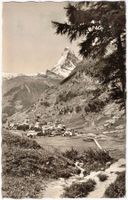 ZERMATT und Matterhorn ca. 1940 (GR)