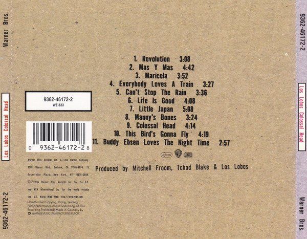 CD: Los Lobos – Colossal Head – Usato da St.Gallen venduto da jalamusic 1