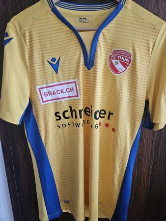 Matchworn Trikot FC Thun Nino Ziswiler