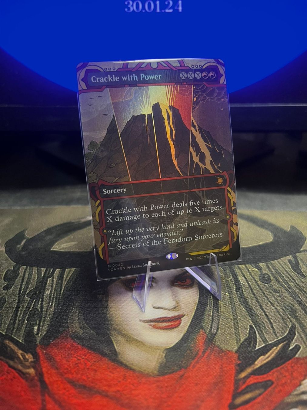 Magic The Gathering Carte collezionabili: Crackle with Power Foil – Nuovo (secondo la descrizione) da Wilen b. Wollerau venduto da GarruksShop