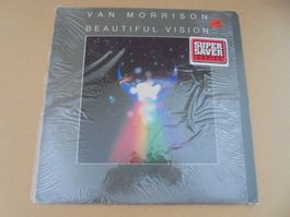 Van Morrison " Beautiful Vision " LP USA 1982 (VG+/EX)