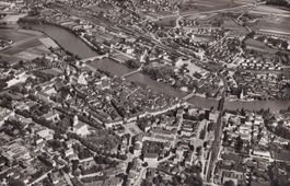 Solothurn Flugaufnahme Swissair