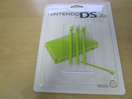 Nintendo DS Lite Stylus grün Original - 3er Pack - Neuware