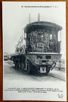 Locomotives à vapeur Françaises - Belle Carte ancienne