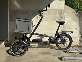 Lastenrad chike E-Bike Neigetechnik wenig gefahren