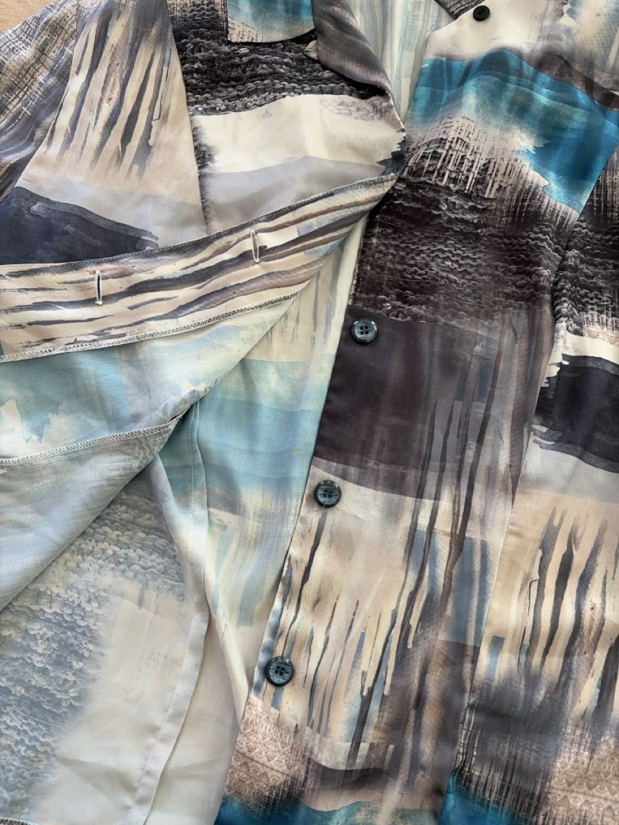 Camicette: Chemise d'été originale, style unique - Taille S-M – Nuovo (secondo la descrizione) da Martigny venduto da O96 2