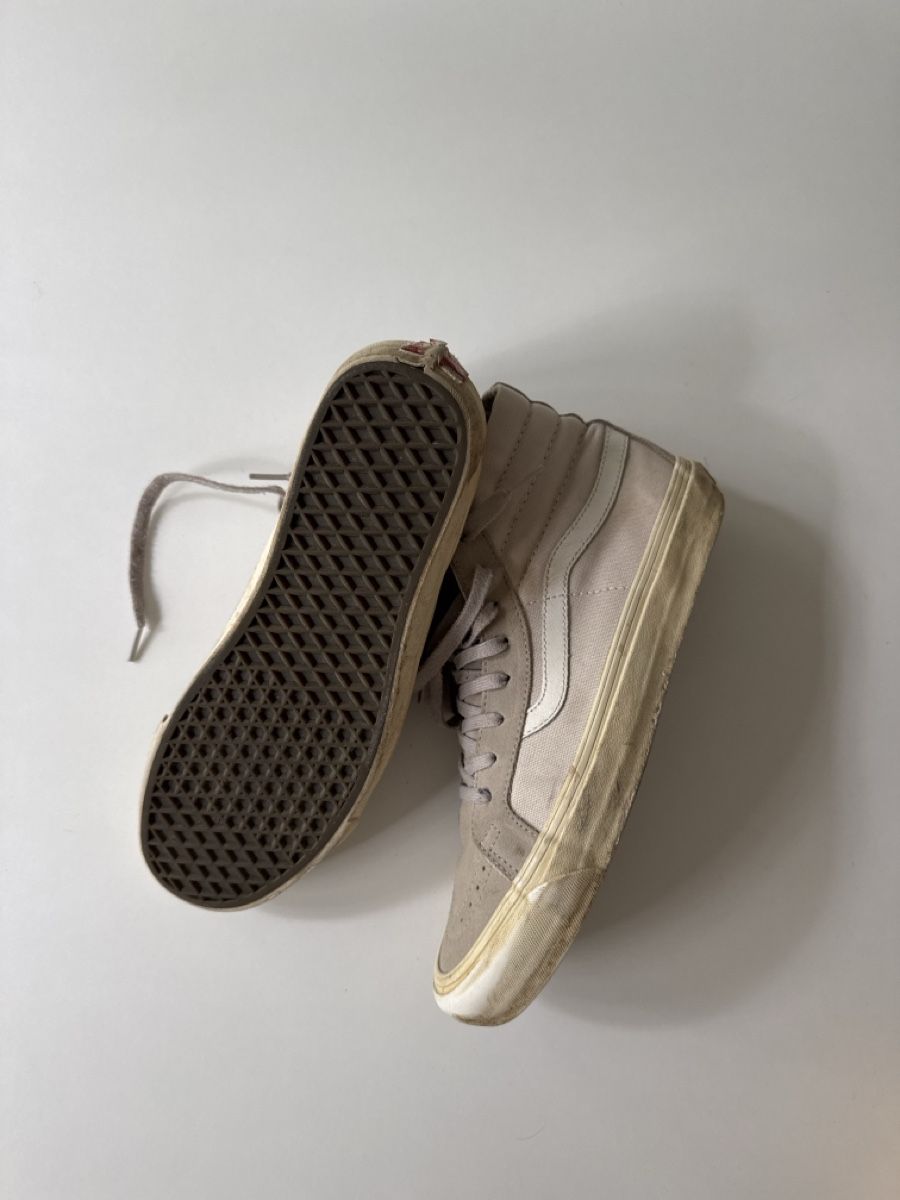 Vans Scarpe da uomo: Vans Sk8 Hi beige 44.5 – Usato da Zürich venduto da leo_nl6s 1